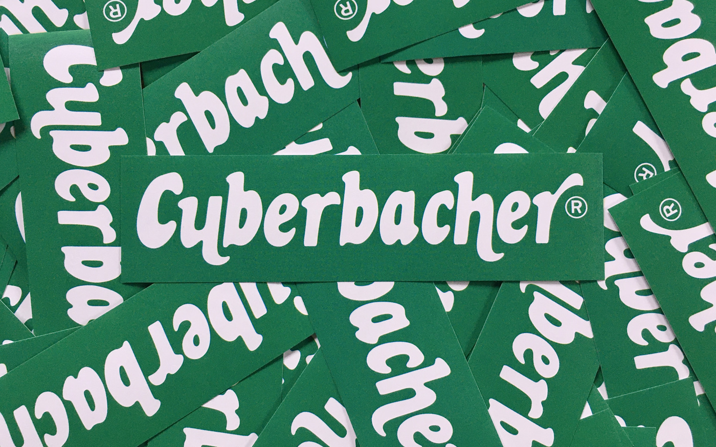 Cyberbacher Stickers